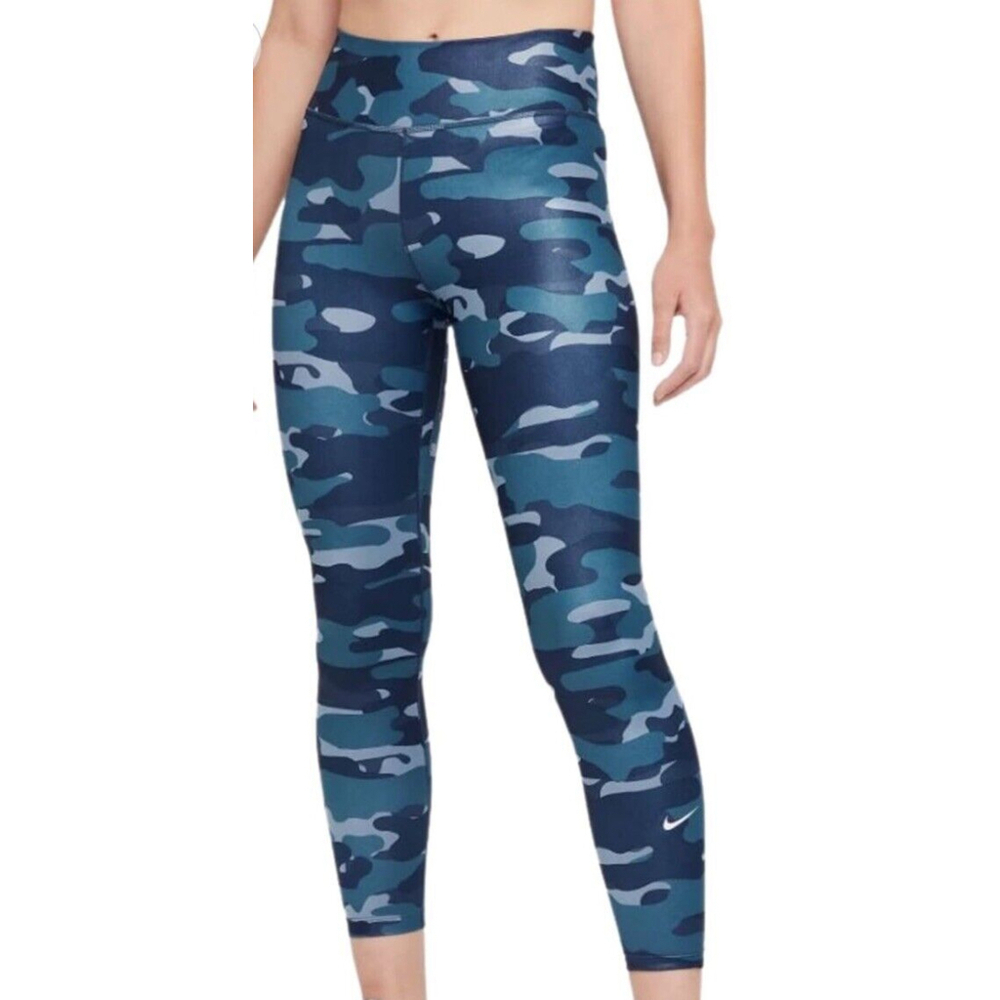 NIKE Women's ONE Dri-FIT Mid-Rise Camo Tight Leggings Small MSRP $70 NWT